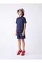 Navy Blue Textured Woven Boys' Top and Bottom Set Tkdss26Au00127