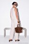Beige Striped Top and Bottom Set Tdrss26Au00101 - 5