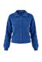 Blue Soft Textured Polo Collar Knitwear Cardigan Twoaw27Hi00132 - 5