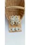 Baby Girl Flower Detail Booties and Bow Headband Set - 2