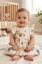 Baby Girl 100% Cotton Woven Patterned Dress
