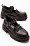 745-771 Brown Casual High-Top Loafer Shoes - 4