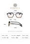 Unisex Uv400 Smoked Yellow Glass Sunglasses - 6