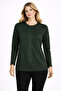Women's Middle Age and Above High Quality Patterned Mother Combed Cotton Blouse 30580 - 2