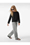 Lace Detailed Long Sleeve Crew Neck Blouse in Pack of Cotton - 3