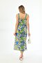 Strappy Long Beach Dress - 5