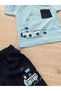 Trendy Printed Baby Boy Summer Set – Cotton T-Shirt & Shorts 2-Piece Set - 5