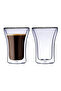 Double Walled Coffee Cups, 250ml Set of 2 – Clear Insulated Double Wall Glass Cups for Coffee & Tea, Hot & Cold, DG506 - 9