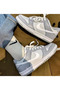 حذاء رياضي نسائي من طراز Dunk Low بلونين رمادي (GS) - 2
