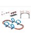 69-Piece 360-Degree Circle Double Giant Adventure Race Track Toy Set with Pull-Back Cars - 3