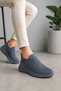 Summer Laceless Knitwear Sports Shoes-Grey - 4