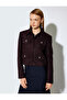 X Melis Ağazat - Short Tweed Jacket with Rhinestone Buttons and 4 Flap Pockets Detail - 4