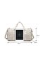 Lightweight Nylon Duffle Bag,Travel Carry On,Shoe Compartment,Gym Bag,Weekend Overnight - 4