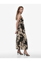 Embroidered Floral Black Women's Dress 6Sak80053Ew - 3