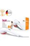 Deep Tissue Massager Handheld Massager Neck and Back Massager with Heat 3 Interchangeable Attachments Soothing Vibration Massage MG21