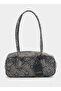 Gray Women's Leather Shoulder Bag Carbyn14