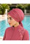 Hijab Swimming Cap (Sea and Pool Cap), Hasema and Swimsuit Top Compatible Lavender Miniature - 2