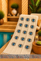 100% Natural Bamboo Muslin Printed Peshtemal Bath Towel Turkish Towel Hammam Beach Towel - 2