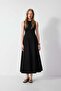Flounce Dress with Piping Details - 3