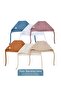 Becky Organic Baby Hat Brick Color 2 Pieces 100% Cotton Baby Beanie - 4