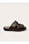Kr.336 Full Orthopedic Velcro Men's Slippers