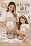 Beautiful Family Liquid Proof Waterproof Kitchen Apron Adult and Children Apron - 2