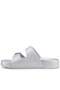 Pienn Silver Glitter Buckle Girls' Summer Slippers - 5