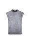 Washable Oversize Sleeveless T-Shirt