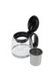Çelik Süzgeçli Cam Demlik - 700 ml - 5