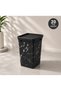 Sİyah  Marble Çöp Kovası 20 l