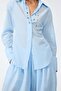 Voile Shirt with Tie-Up Detail - 3
