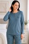 Women's Comfortable Fit Mom Pajama Set for Middle-Aged and Older Women 268 - 4