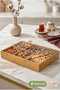 Wooden Bamboo Snack Bowl with Transparent Acrylic Lid - Presentation Box Storage Box - Kitchen Jewelry Organizer - 2