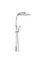 Tiera Bathroom Faucet 469+Tiera Column Mounted Overhead Shower Set 012 Set of 2 - 5