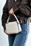 Sn 1427 Women's Hand Shoulder Bag Arm Bag Cream - 3