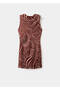 Geometric Pattern Dress - 3