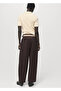 Polo Collar Fur Look Sweater - 4