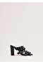 Leather Sandals with Buckle Detail - 3