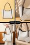 Original Large Volume Mini Wallet Luxury Soft Leather Double Handle Shopper Tote for University Office Daily Use Stylish Special Design Oversized Hand and Shoulder Bag with Double Handle Inner Pocket - 30X40X10 cm - 2