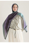 Ombre Floss Viscose Shawl Soft Green - 2