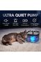 2L Cat Water Fountain, Automatic Pet Waterer with LED Light & 3 Flow Designs, Quiet - 5