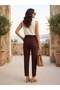 Women's Burgundy Skinny Pants – Sculpt Fit |   High Waist Form |   Tok Kumaş |   All-Day Comfort - 2