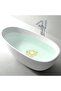 Green Flower-Shaped Silicone Bathtub Drain Cover, Cute Drain Stopper for Kids’ Bath Time - 6