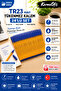 Tr23 Blue Ballpoint Pen Set of 24 |   1.0 mm Tip, Fluent Writing, Office & School Use
