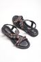 Beaded Stone Comfort Daily Stone Women's Sandals with Elastic Back - 4