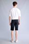 Slim Fit Slim Fit Jean Bermuda Shorts F4221Ax25Sm - 6