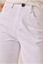 Mom Comfort Jean White - 4