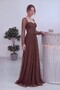 Women's Lace Fabric Corset Detailed Long Slit Evening Dress Baby Blue, Powder, Yellow, Navy Blue - 7