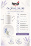 Lavender 4-Piece Porcelain Turkish Coffee Cup Set for 2 People - 2