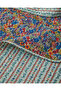Colorful Stripeway Single Multi-Purpose Cover 160X220 cm Red - 6